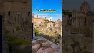 🇮🇹 Roman Forum Rome Italy  gladiators rome romanempire ytviral ytshort viralvideo ytreels [upl. by Deanna]