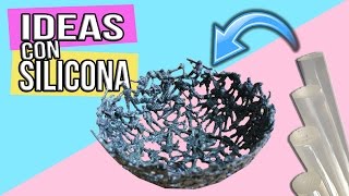 3 DIYs con SILICONA CALIENTE 🎈 Manualidades fáciles [upl. by Trela]