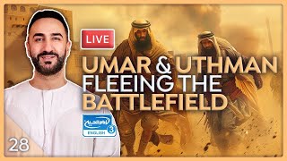 28 Umar amp Uthman fleeing the battlefield  Sayed Ammar Nakshawani [upl. by Akayas]