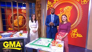 Chef Kathy Fang shares Lunar New Year ideas and recipe l GMA [upl. by Bridgid]