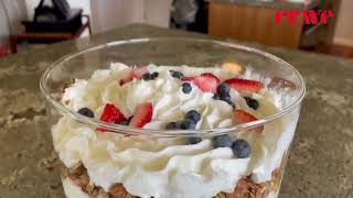 A refreshing dessert  English Trifle [upl. by Lukash]