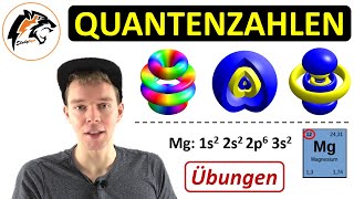 QUANTENZAHLEN bestimmen  Übungen [upl. by Elletnahs833]