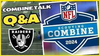 Raiders  Combine Talk Part 2  Latest News amp Rumors [upl. by Adigun36]