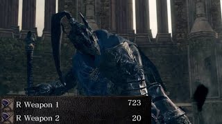 Crystal Demon Greataxe vs Artorias [upl. by Carolann]