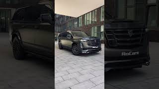 Cadillac Escalade 2022 with ESTHETE widebody kit [upl. by Keldon750]