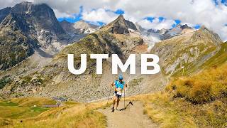 Racing the Ultra Trail du Mont Blanc  UTMB 2022 [upl. by Aidnyc]