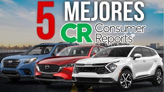 5 MEJORES SUV COMPACTAS para 2024 según CONSUMER REPORTS [upl. by Thackeray]