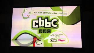 CBBC 2013 Shutdown Ident With HD And 3D And The Same As Channel Friday [upl. by Noicpesnoc929]