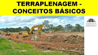 TERRAPLENAGEM  CONCEITOS BÁSICOS [upl. by Woll]