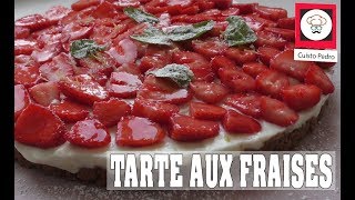 tarte fraise speculoos sans cuisson thermomix tm5 [upl. by Stephanus]