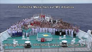 W1  Fröhliche Menschen auf MS Albatros [upl. by Sabian]