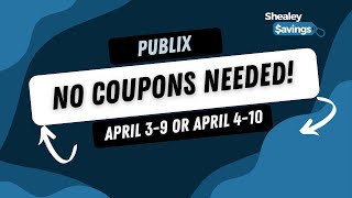 Publix NO COUPONS NEEDED Deals April 39 or 410 [upl. by Bourke455]