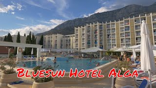 Croatia 2018  Bluesun Hotel Alga  Tucepi  20180723  4k [upl. by Ezar]