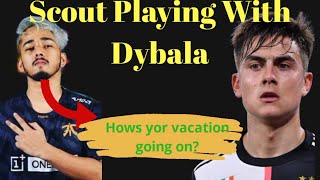 Scout Playing With Dybala paulo dybala playing pubg OR scout Dybala [upl. by Merriam673]