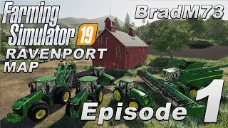 Farming Simulator 19 Lets Play  USA Map  Episode 1  How to get started [upl. by Celka807]