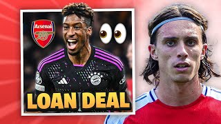 Kingsley Coman LOAN TRANSFER To Arsenal  What We LEARNED From Arsenal 20 Lyon [upl. by Adnolrehs420]