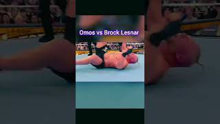 brock Lesnar vs Omos wrestlemania 38 2022 full match trending [upl. by Sucy]