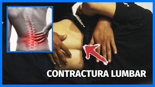 CONTRACTURA MUSCULAR  QUIROPRACTICO TRATA A UN TERAPEUTA FISICO [upl. by Onairam673]