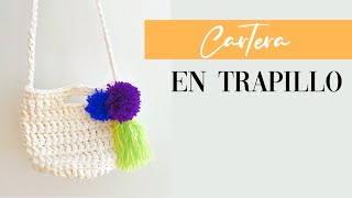 Carteras para niñas en trapillo DIY  IDEAS [upl. by Stewart]