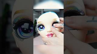 Customizing a gigantic Rainbow High Doll 💖 art custom artist ooak rainbowhigh doll [upl. by Norga]