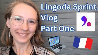 Lingoda Sprint Vlog Part One  UNSPONSORED [upl. by Eve]