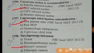 Obstetrics and gynaecology 500 MCQs Total 5000 Mcq [upl. by Aicilic137]