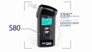 BACtrack S80 Breathalyzer Product Video  Official Version [upl. by Ientirb70]