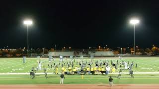 West Park Panthers Marching Band at the Franklin Invitational Band Review 2023 [upl. by Arrad]