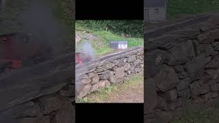 Leeds no1 running at the Wigfa and Llanrwst railway the other weekend gardenrailway livesteam [upl. by Eardnoed]