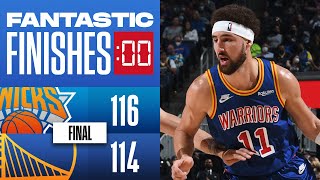 Final 107 WILD ENDING Warriors vs Knicks 🔥🔥 [upl. by Vivyanne]