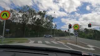 Driving around Mudgeeraba Gold CoastQueenslandAustralia [upl. by Terrell]