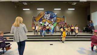 Transitional Kindergarten and Kindergarten Awards Assembly First Trimester 11223 [upl. by Clower]