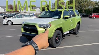 Its here LIME RUSH 2022 Toyota 4Runner [upl. by Beilul219]