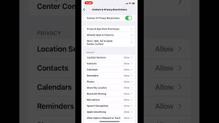 Disable Safari Restrictions on iPhone safari restrictions iphone ios [upl. by Ignazio]