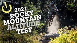 9099  New 2021 ROCKY Mountain ALTITUDE Carbon 90 Rally Edition TEST [upl. by Elo]