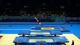 JOHANSEN Valdemar DENM2023 Trampoline WorldsQualificationTrampolineR2 [upl. by Feodor]