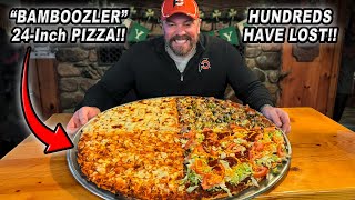 Vermilion Club’s 24Inch “Bamboozler” Pizza Challenge Can Feed 69 Adults [upl. by Michaelina]