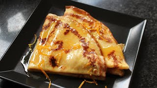 Recette des crêpes Suzette [upl. by Tewell]