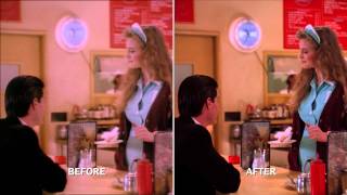 TWIN PEAKS THE ENTIRE MYSTERY  Series Restoration Comparisons [upl. by Barbabas]