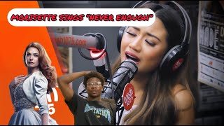 Blew Me Away  Morissette Amon Sings quotNever EnoughThe Greatest Showman  Reaction [upl. by Wiersma566]