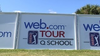 Highlights  Adam Svensson opens up 5shot lead at Webcom Tour QSchool [upl. by Cristobal]