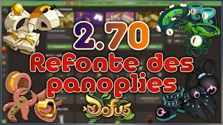 271  OVERVIEW REFONTE DES PANOPLIES  Dofus [upl. by Jereld]