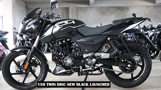 Bajaj Pulsar 150 Twin disc New Black Color Launched 😍🔥  Detailed Review  Mileage  On Road Price [upl. by Ennairej]