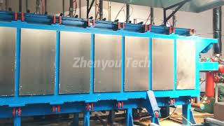 New EPS Block Molding Machine Display Styrofoam Block Molding Machine For Customer [upl. by Baler]