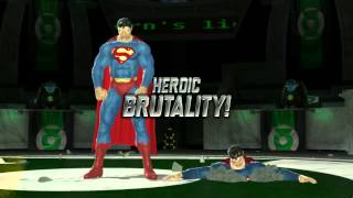 Mortal Kombat vs DC Universe Fatality Demonstration HD [upl. by Swor]