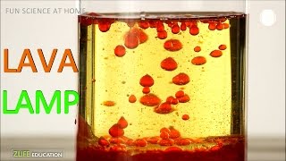 Home Made Lava Lamp  Science Experiment for Kids with Oil and Water [upl. by Ttsepmet880]