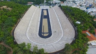 Panathenaic Stadium  Athenes Greece My Dji phantom 3 professional 4K [upl. by Jakoba765]