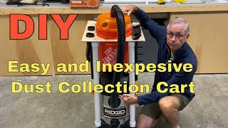 Dust Collection Cart DIY [upl. by Wilma]