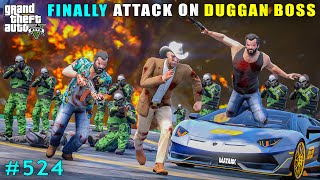 Duggan Boss Made A Dangerous Attack On Michael  Gta V Gameplay [upl. by Elmina363]