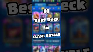 Best Deck in Clash Royale for 2024 Ultimate Winning Strategy clashroyale bestdeck [upl. by Ilrahs379]